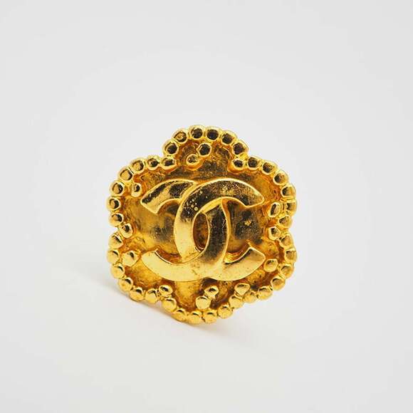 CHANEL Authentic Gold Earrings
